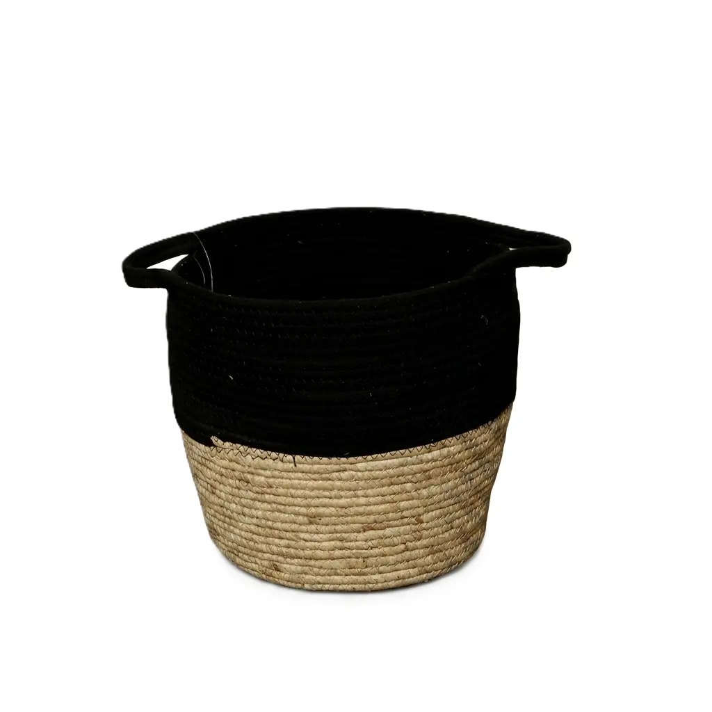 3081-7 سلة خوص رأس اسود