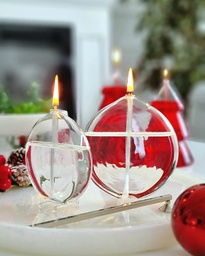 2 شمع زجاجي انفنتي