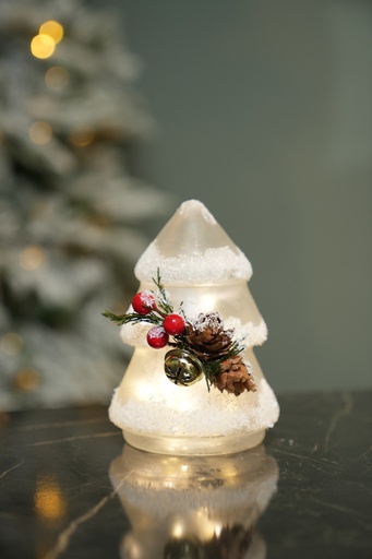 Bloom-17  شجرة كرسمس زجاج ثلجي