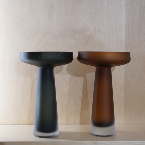 O10-64\65 فازة زجاج ملون