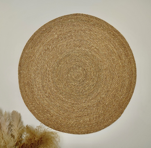 MZL4-02 تعليقة خوص دائرية سادة 120سم