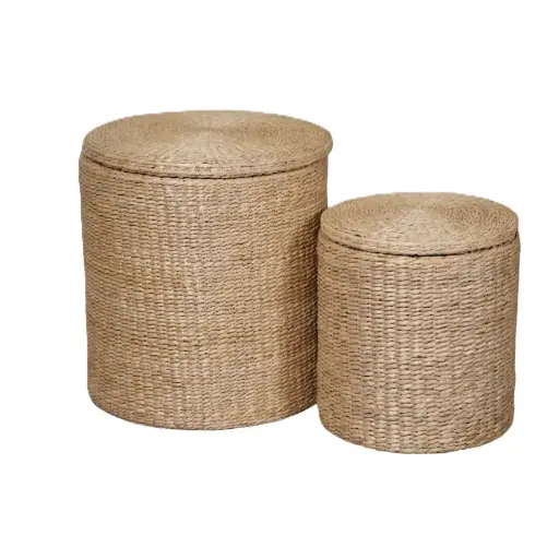 MZL4-05 سلة خوص بغطاء