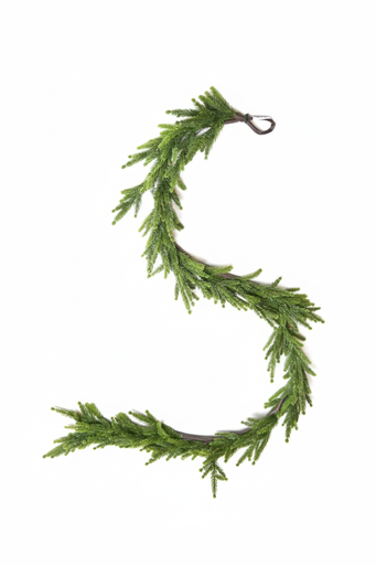 PCH4-12  حبل كرسمس اخضر رفيع
