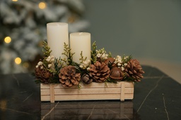 Bloom-10 شمعدان مستطيل شمعتين