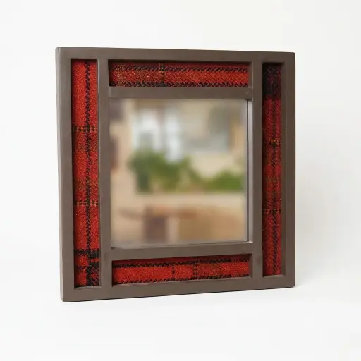  مرآة مربعة بسجاد 40*40  